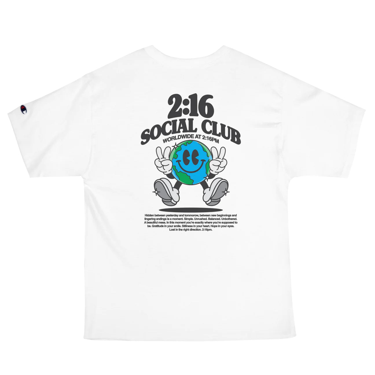 2:16 Social Club x Champion T-Shirt (unisex)